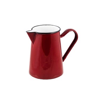 Urban Style Enamelware 1.5L Jug Pitcher - Premium Red