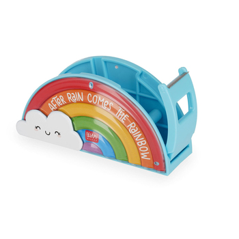 Legami Follow The Rainbow Tape Dispenser w/ 22mm Roll