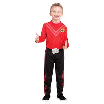 Rubies Red Wiggle Deluxe Baby/Toddler Dress Up Costume - Size Toddler