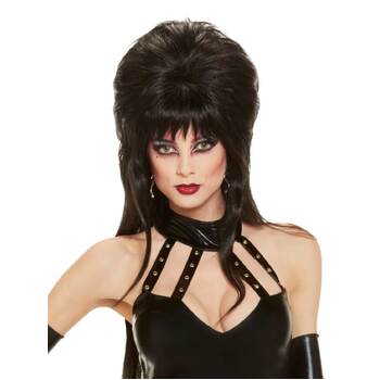 Rubies Elvira Wig Adult 5664 Black Hair Headwear Accessory