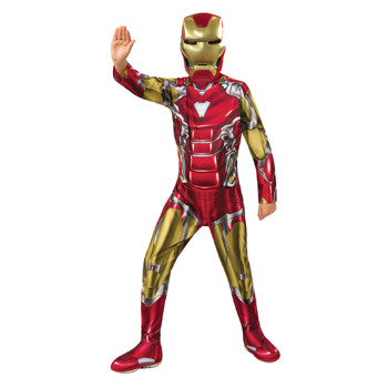 Marvel Iron Man Classic Boys Dress Up Costume - Size 3-5y