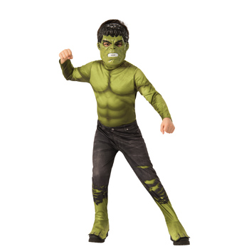 Marvel Hulk Classic Boys Dress Up Costume - Size 3-5y