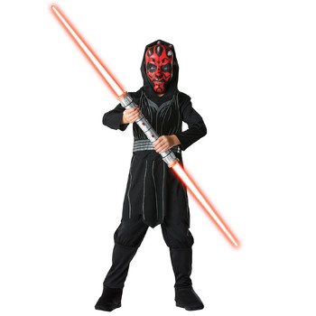 Star Wars Darth Maul Deluxe Dress Up Costume - Size 3-5