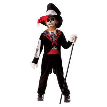 Rubies Day Of The Dead Boys Boys Dress Up Costume - Size 3-5y