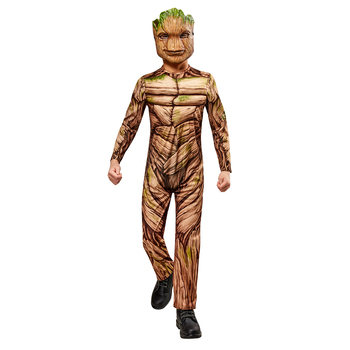 Marvel Groot Deluxe Gotg3 Costume Party Dress-Up - Size 9-10y