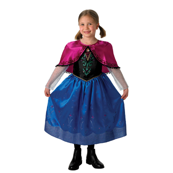 Disney Anna Deluxe Kids Dress Up Costume - Size 6-8