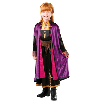 Disney Anna Frozen 2 Deluxe Dress Up Costume- Size 3-5