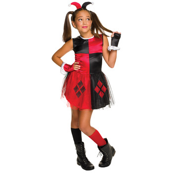 Dc Comics Harley Quinn Tutu Dress Up Costume - Size 3-5