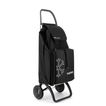 Rolser 43L 2 Wheel Folding Thermo Shopping Cart Trolley 104x41cm
Black