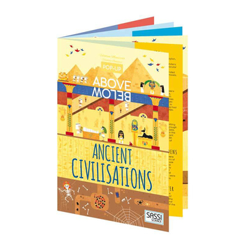 Sassi Above & Below Books Ancient Civilisations Fact Kids/Children 6y+