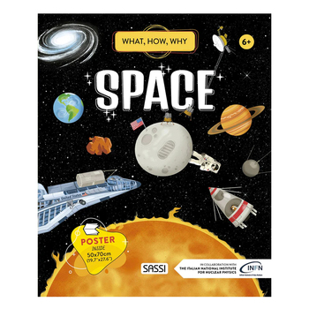 Sassi What How & Why Space Book & Poster Kids/Children 6y+