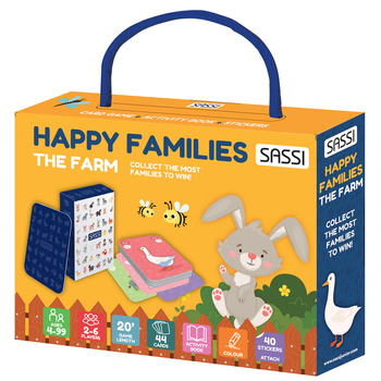 Sassi Games Happy Families Farm Game Kids/Children 4y+