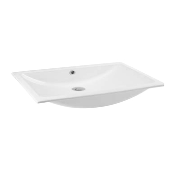 Disegno Ceramica Light Sottopiano 160 Nudo Undercounter Basin NTH White