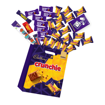 31pc Cadbury Dairy Milk Crunchie Super Showbag Chocolate Snacks