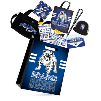 NRL Canterbury Bulldogs Variety Merchandise Showbag