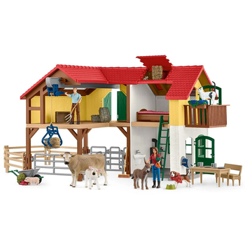 Schleich Large Farm World Doll House Set Kids/Children Toy 3y+