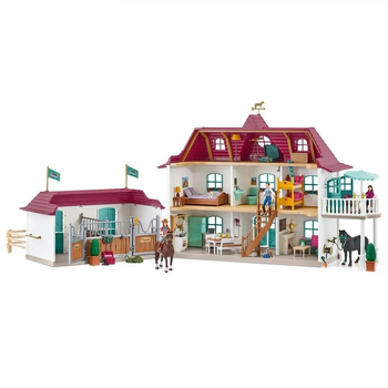 Schleich Horse Club Kids/Children Toy Lakeside Country House and Stable Set 5y+