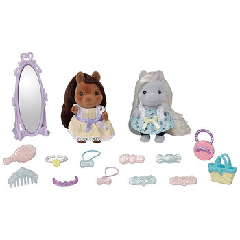 Sylvanian Families Kids/Children Toy Pony Friends Doll Set 3y+