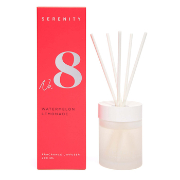 Serenity Numbered Core 200ml Reed Diffuser - Watermelon Lemonade