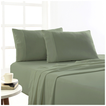 Park Avenue King Single Flannelette Fitted Sheet Set 175GSM EGY Cotton JUN