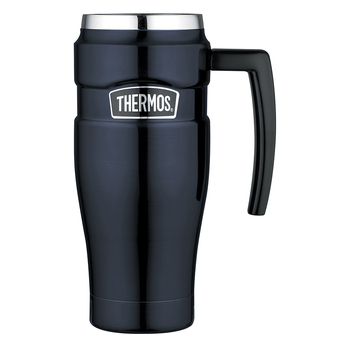 Thermos Stainless King Vacuum Insulated Travel Mug Midnight Blue 470ml