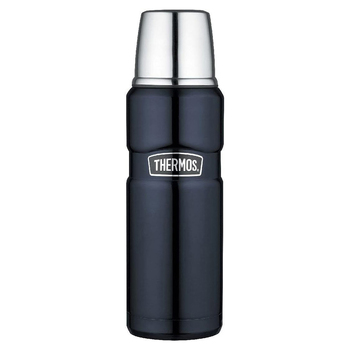 Thermos Stainless King Vacuum Insulated Flask Midnight Blue 470ml