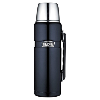 Thermos Stainless King Vacuum Insulated Flask Midnight Blue 1.2L