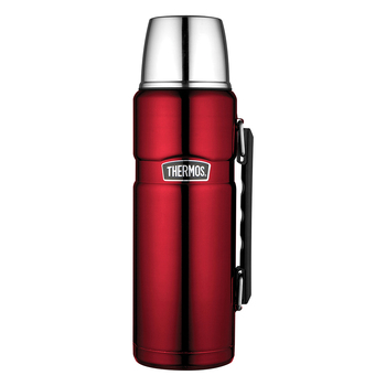 Thermos Stainless King Vacuum Insulated Flask Red 1.2L