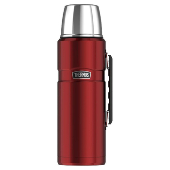 Thermos Stainless King Vacuum Insulated Flask Red 2L