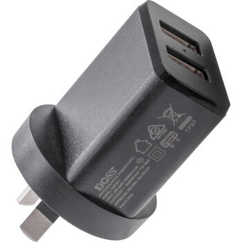 5V DC 3.4A DUAL USB CHARGER 3.4A TOTAL POWER SUPPLY