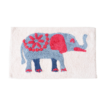 Rayell Bathroom Mat Absorbent Rug Ely Pink 80x50cm