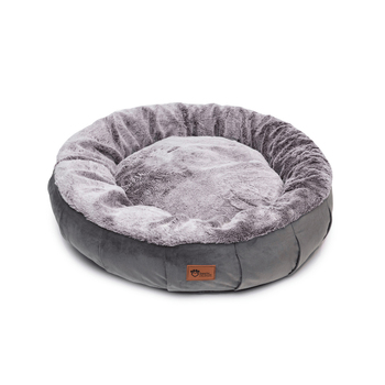 Superior Pet Plus Harley Pet Bed Faux Rabbit Fur & Velvet Large 80cm