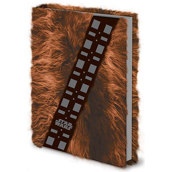 Star Wars Themed Chewbacca Sci-Fi Movie Fuzzy Notebook