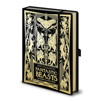 Wizarding World Fantastic Beasts Themed School/Office Notebook 