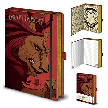 Wizarding World Harry Potter Intricate Houses Gryffindor A5 Premium Notebook