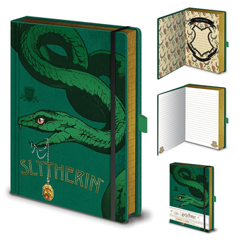 Wizarding World Harry Potter Intricate Houses Slytherin A5 Premium Notebook