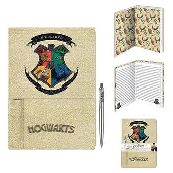 Wizarding World Harry Potter Intricate houses Premium Notebook With Pen Set