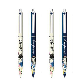 2PK x 2pc Disney Snow White Character Themed Just One Bite Pen Set