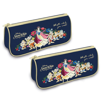 2PK Disney Snow White Whistle Themed School/Office Stationary Pencil Shape Case