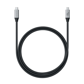 Satechi 1.2m USB4 Pro Cable Data Transfer For Apple MacBook Air - Black