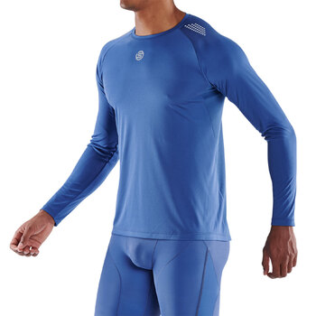 Skins Series-3 Men's Long Sleeve Top Blue L