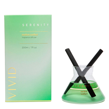 Serenity Vivid 200ml Reed Diffuser Fragrance - Melon Sorbet