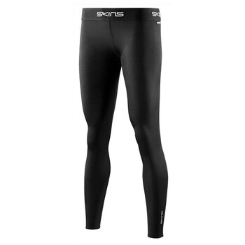 Skins DNAmic Team Mens Compression Long Tights Baselayer Black