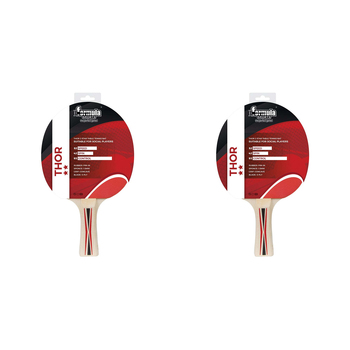 2PK Formula Sports Thor Table Tennis Game Bat/Racket 2 Star