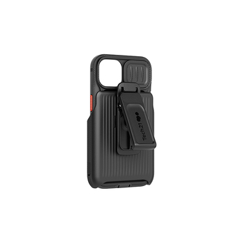 Tech21 EvoMax w/ Holster Phone Case For Apple iPhone 13 mini - Off Black