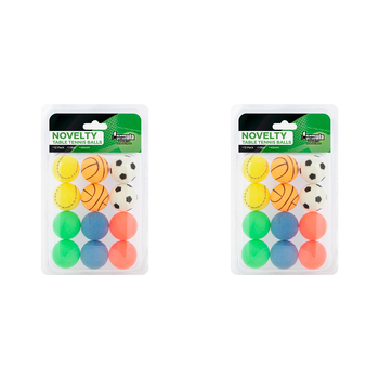 2x 12PK Formula Sports Novelty 40mm Table Tennis Balls