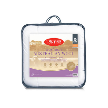 Tontine Washable Australian Wool Quilt All Seasons - King Bed