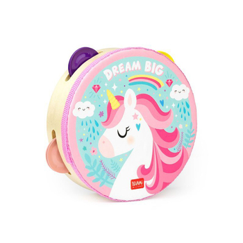 Legami Shake It Up Unicorn Tambourine Musical Instrument Kids/Children