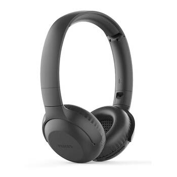 Philips Upbeat On-Ear Wireless Headphones - Black