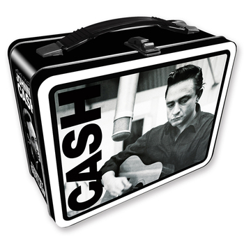 Aquarius Johnny Cash Tin Carry All Fun Box w/ Carry Handle